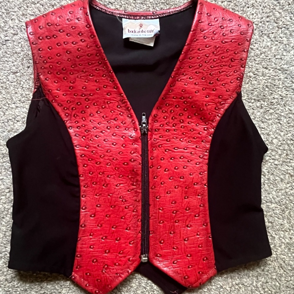 Vintage KIDS Western Wear Vest (Small)